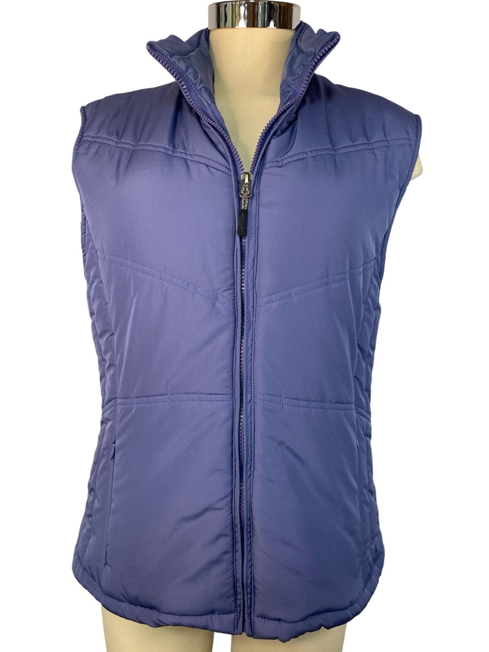 10,000 ft Anove Sea Level Sleeveless Full Zip Up Puffer Vest Women’s Large
